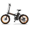 New Pattern Electric Bike Fat Tire With Removable Lithium Battery for Adults